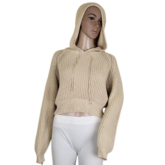 Lovers & Friends Crystal Knit Hoodie - Picture 1 of 4